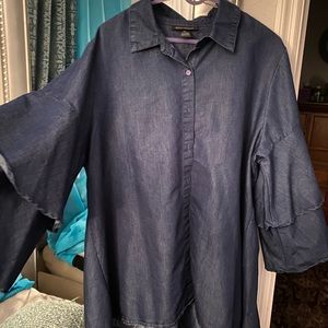 New Ashley Stewart soft denim 20/22